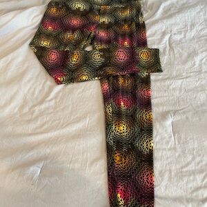 Colorful Geometric LuLaroe Adult Leggings